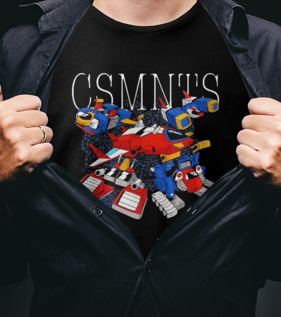 Voltes V CSMNTS Chodenji Machine Toei Animation Retro Mecha Robot T-Shirt