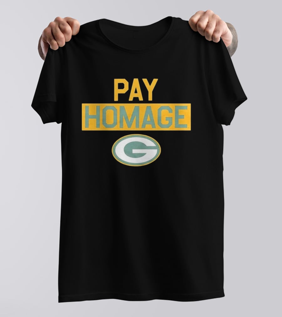 Green Bay Packers Pay Homage With Iconic G T-Shirt