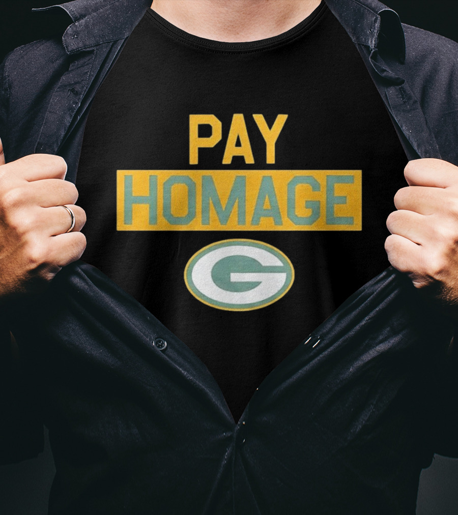 Green Bay Packers Pay Homage With Iconic G T-Shirt