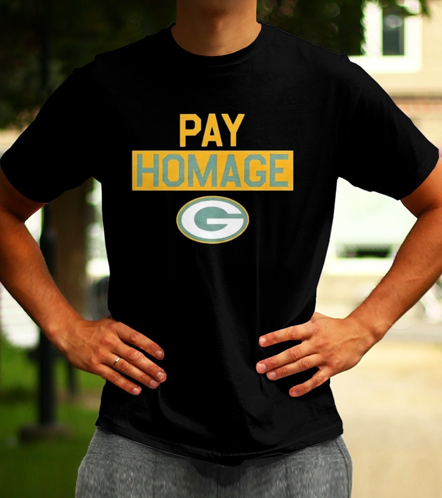 Green Bay Packers Pay Homage With Iconic G T-Shirt