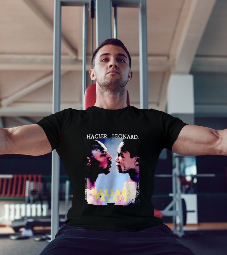 Hagler Leonard Caesars Palace Boxing Match Showdown T-Shirt