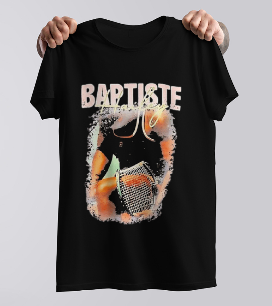 Baptiste Hailey Tennis Player With Racket T-Shirt