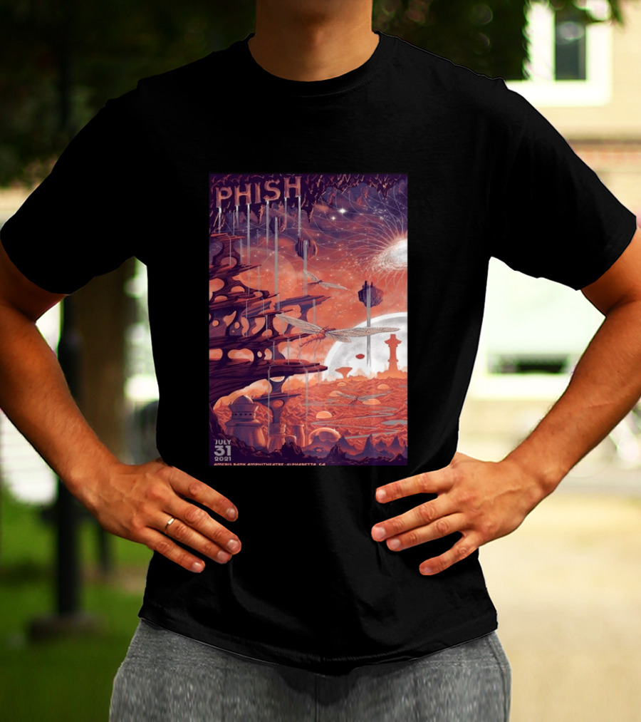 Phish Concert Alpharetta GA July 31 2021 T-Shirt