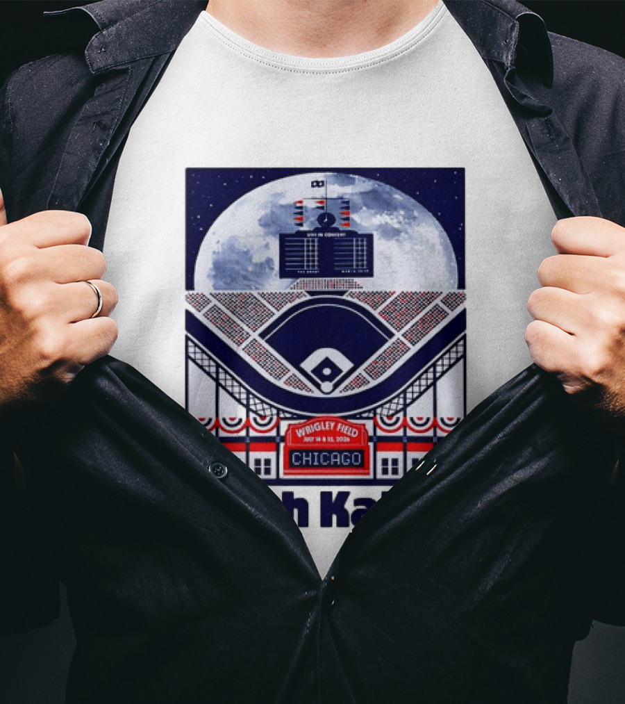 Noah Kahan Live In Concert Wrigley Field July 14 15 2023 Chicago T-Shirt