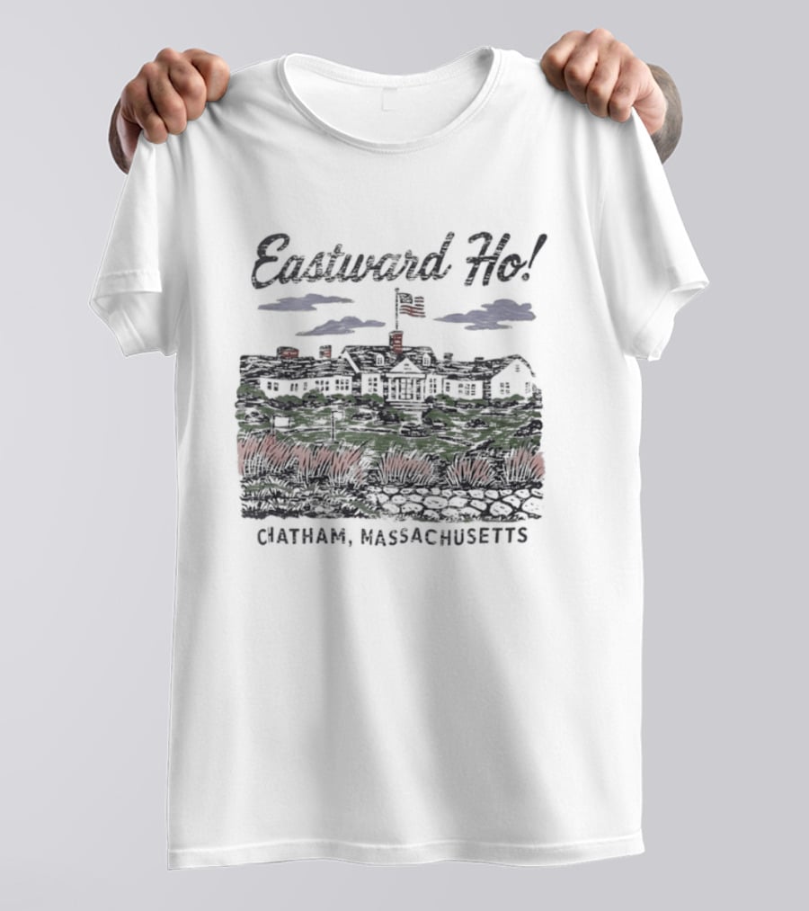 Eastward Ho Chatham Massachusetts Golf Club Scenic Landscape T-Shirt