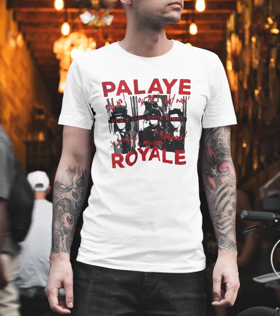 Palaye Royale Don't Feel Quite Right Oh No So Unsatisfied Misunderstood Mediocre T-Shirt