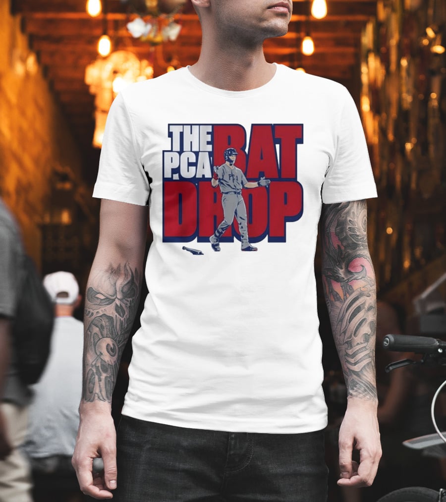The PCA Bat Drop Pete Crow Armstrong Chicago Cubs T-Shirt