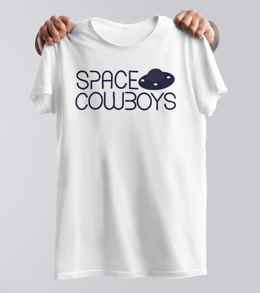 Space Cowboys UFO Sci Fi Cowboy Fusion T-Shirt