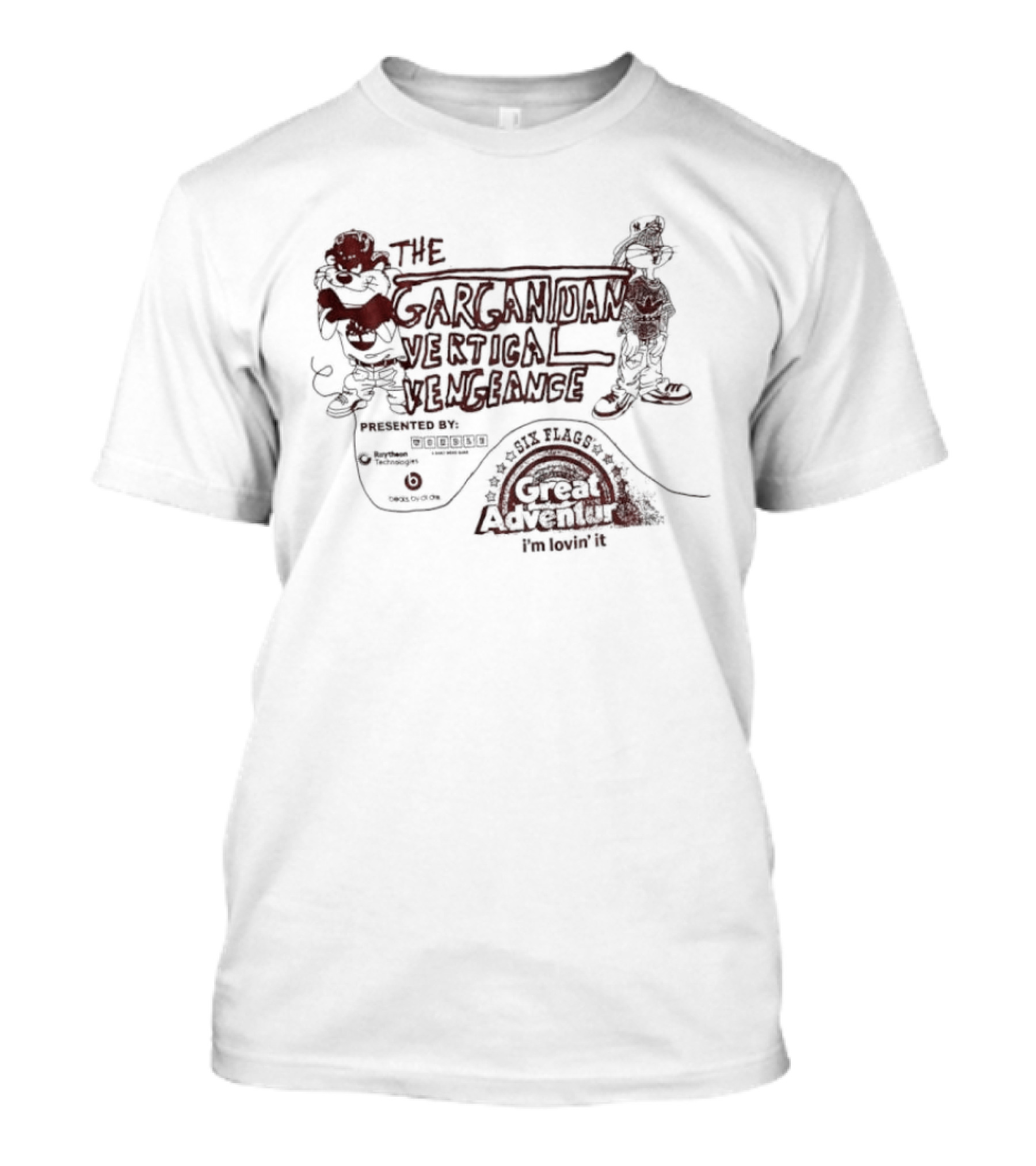 The Gargantuan Vertical Vengeance Great Adventure Series B T-Shirt
