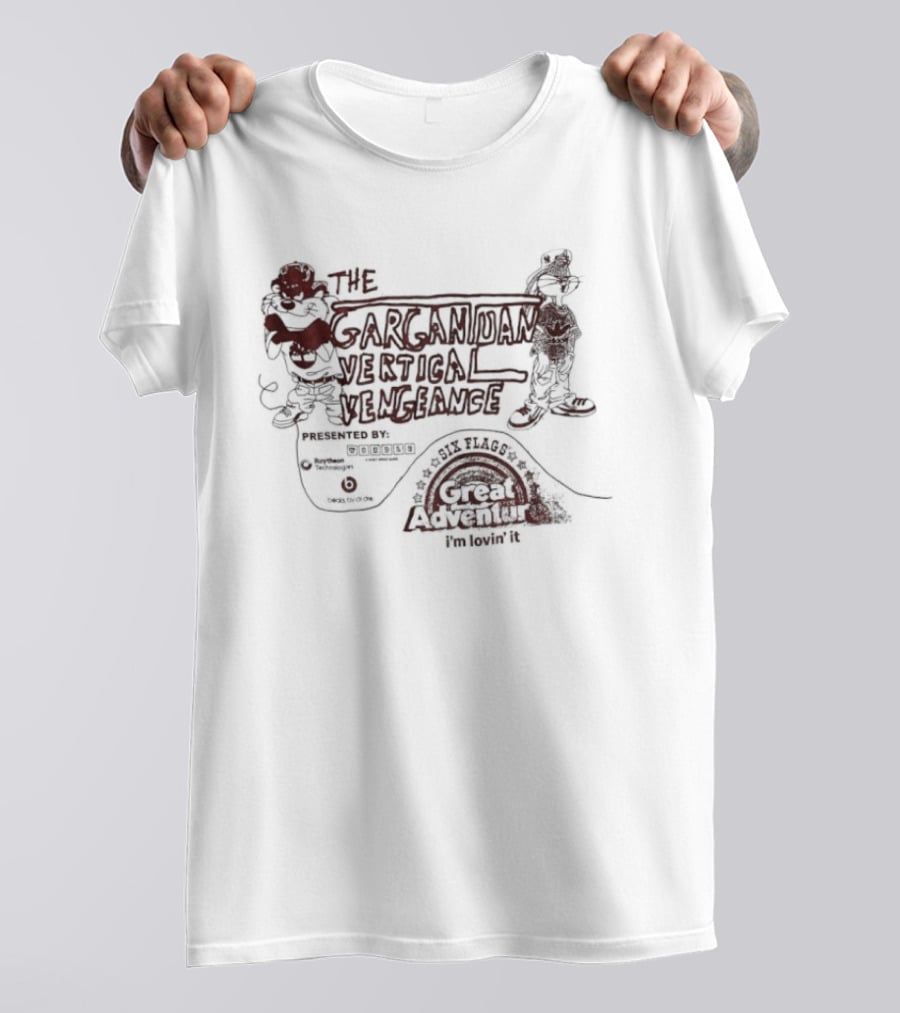 The Gargantuan Vertical Vengeance Great Adventure Series B T-Shirt