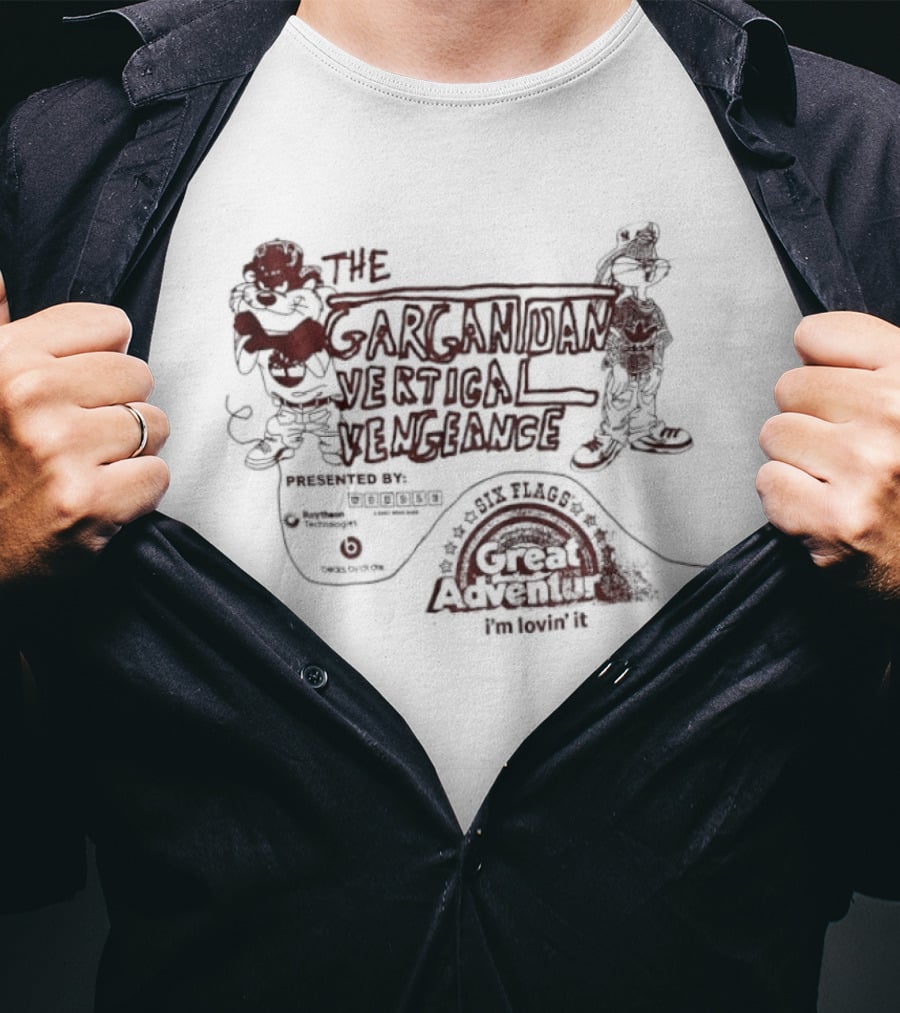 The Gargantuan Vertical Vengeance Great Adventure Series B T-Shirt
