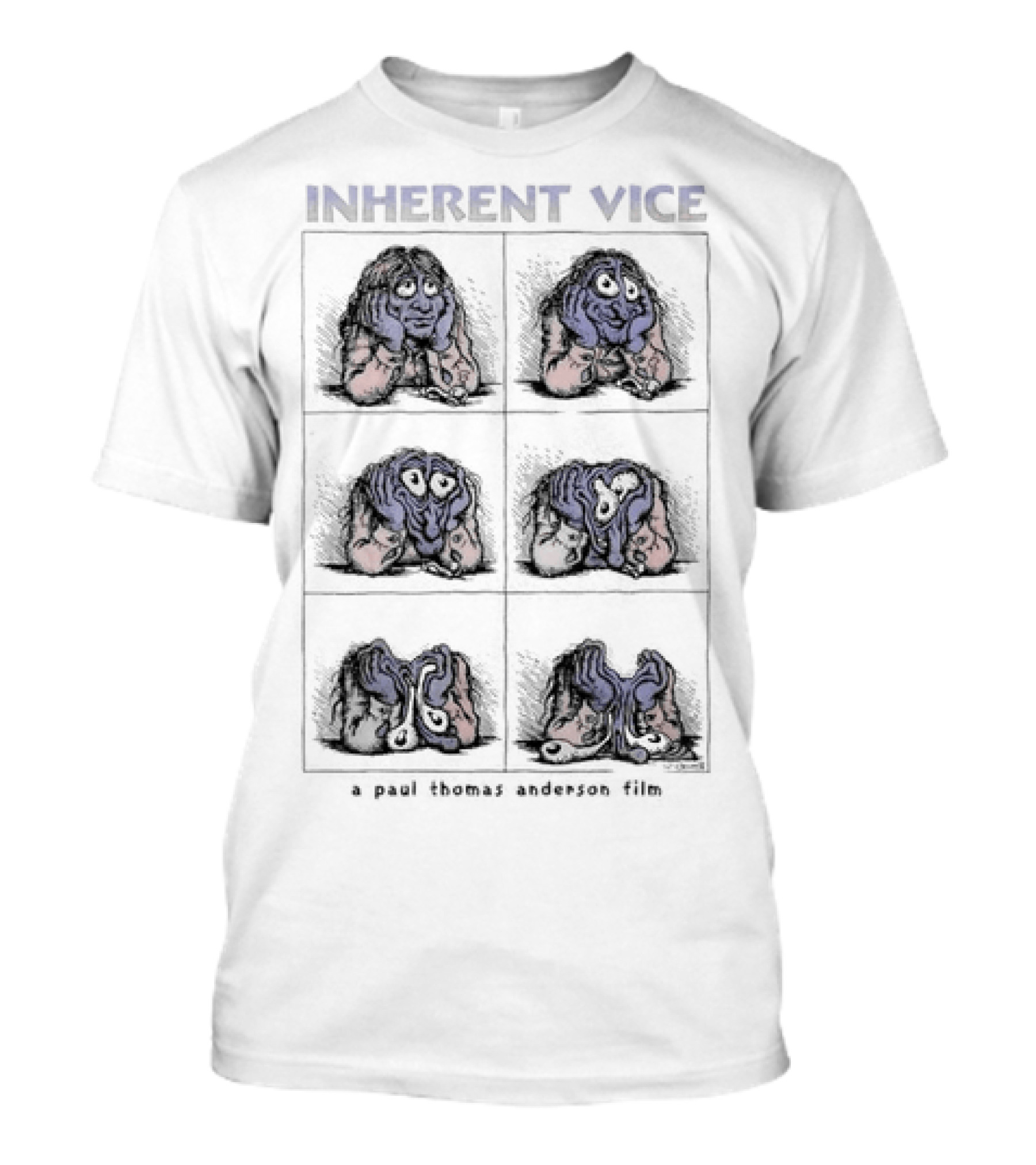 Inherent Vice Paul Thomas Anderson Film R Crumb T-Shirt