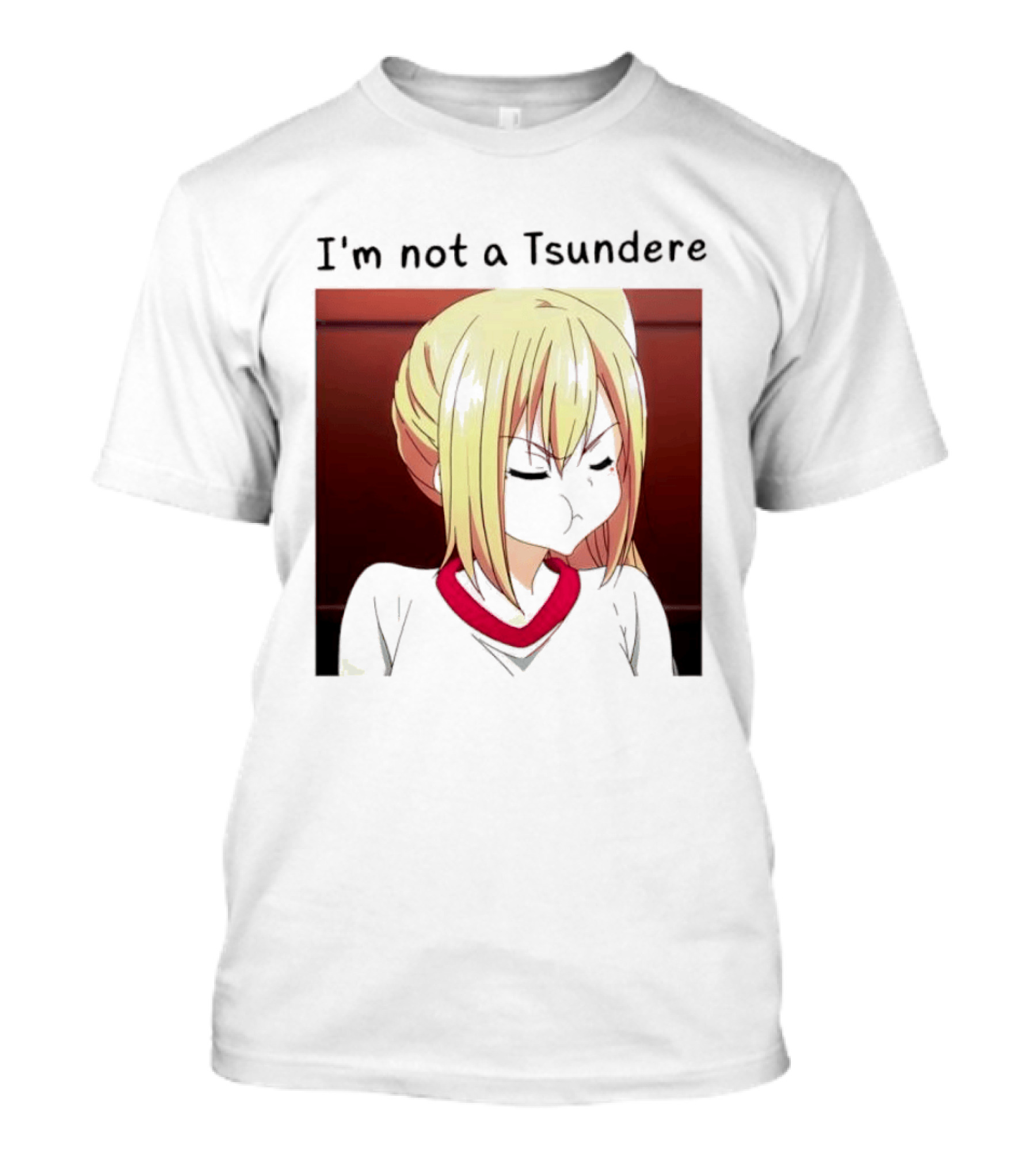 I'm Not A Tsundere Mai Kawakami Anime Character Expression T-Shirt