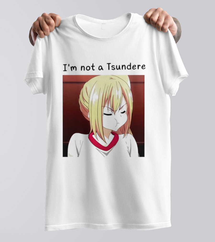 I'm Not A Tsundere Mai Kawakami Anime Character Expression T-Shirt