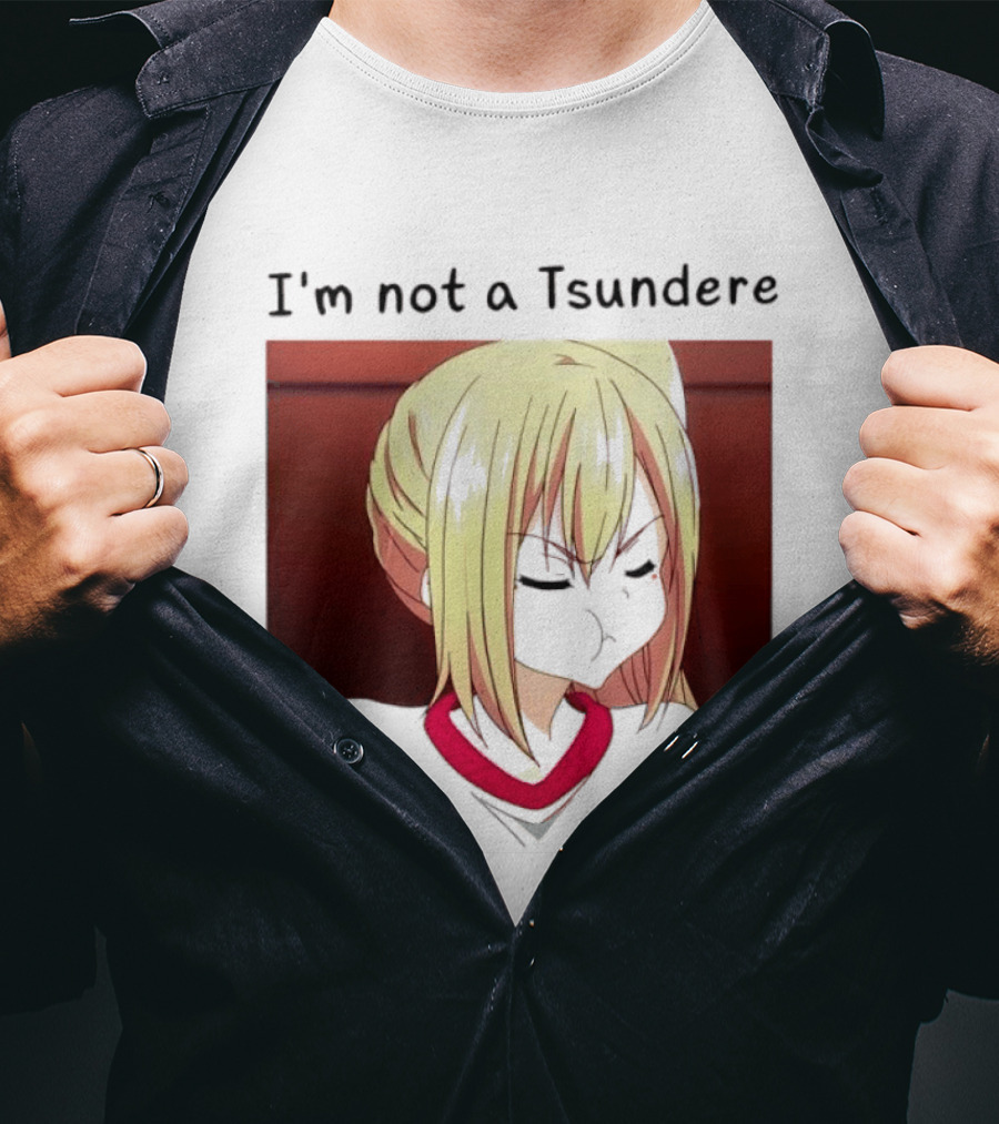 I'm Not A Tsundere Mai Kawakami Anime Character Expression T-Shirt