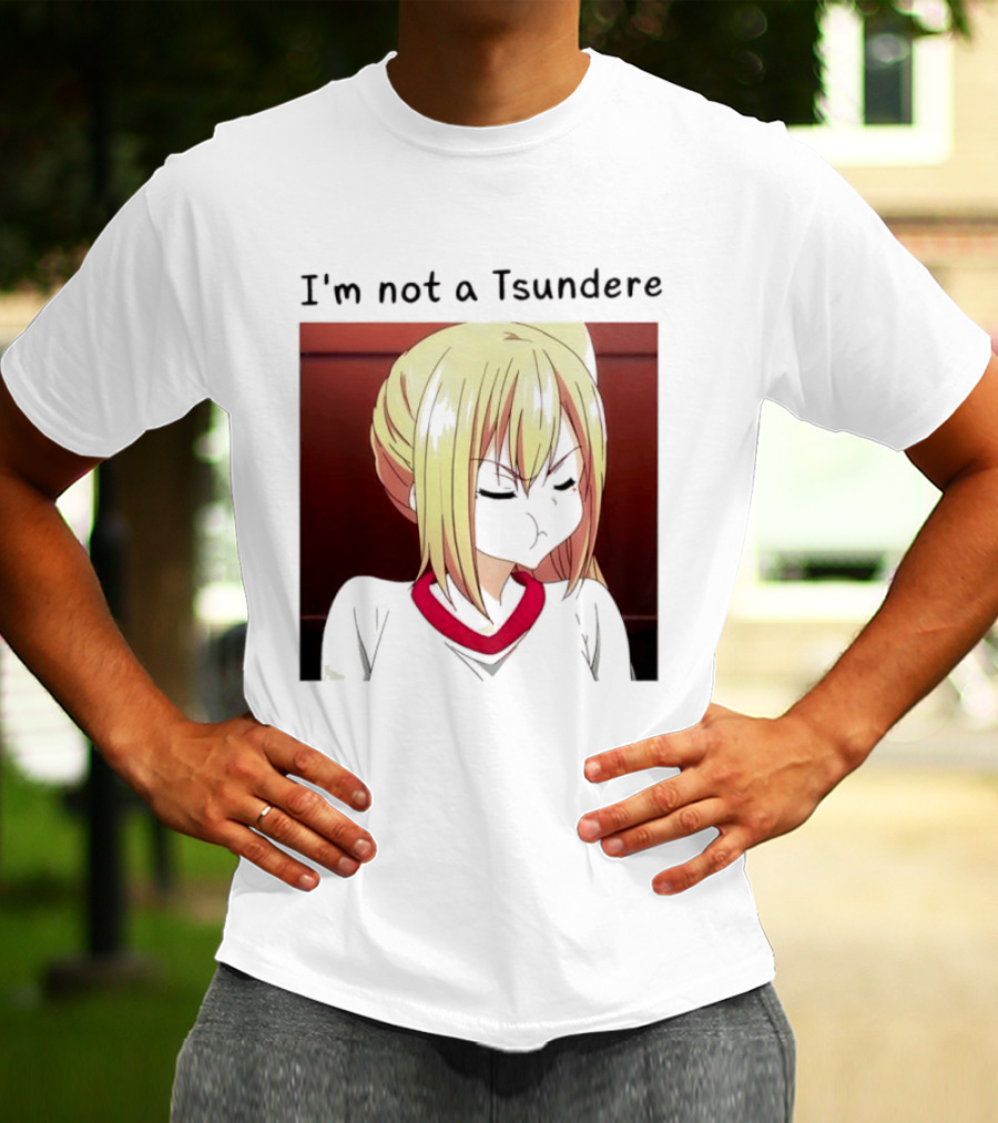 I'm Not A Tsundere Mai Kawakami Anime Character Expression T-Shirt