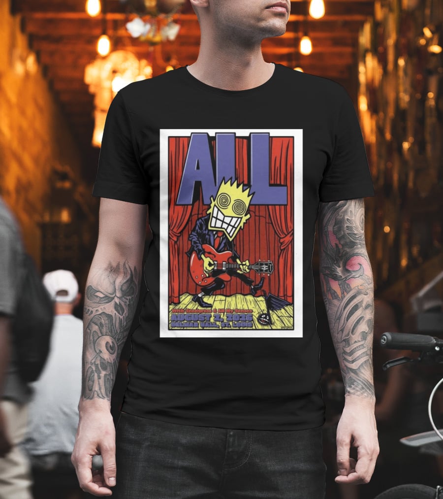 ALL Band August 21 2026 Delmar Hall St Louis With Snodgrass And All My Senses T-Shirt