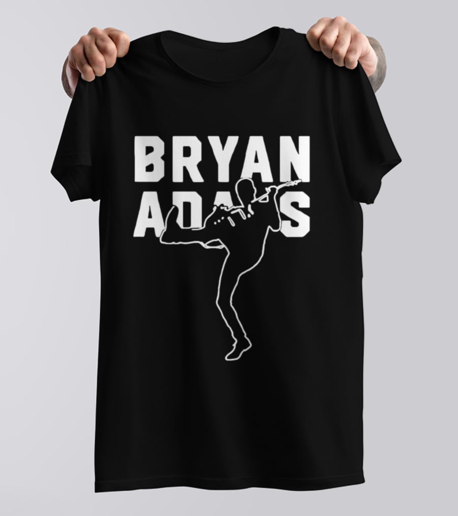 Bryan Adams Guitarist Rock Music T-Shirt