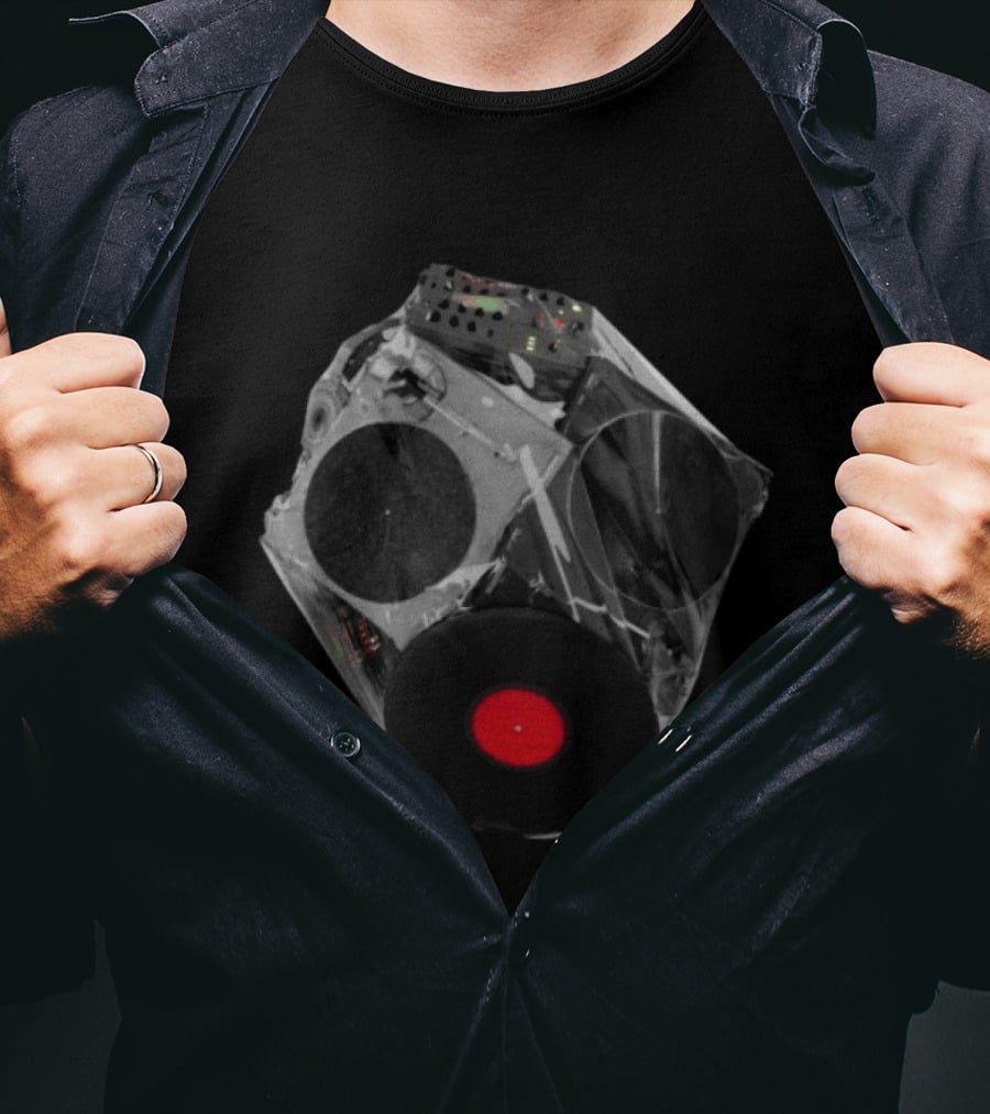 Sid The 3Rd Turntable Mask Shop Store T-Shirt