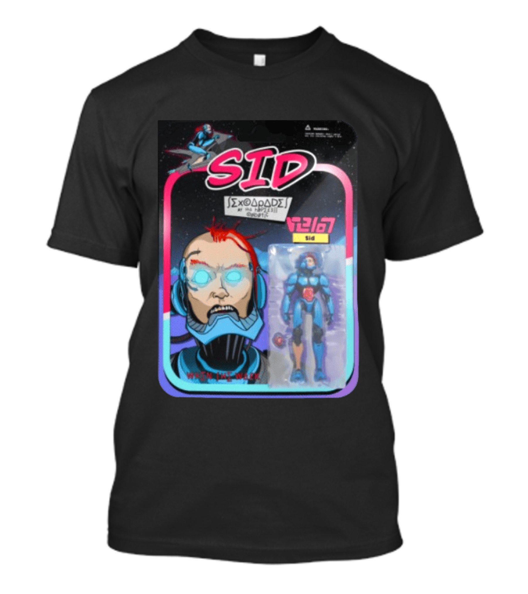 Sid Action Figure Σκορδοίδες When He Walk Retro Style Collectible Toy T-Shirt