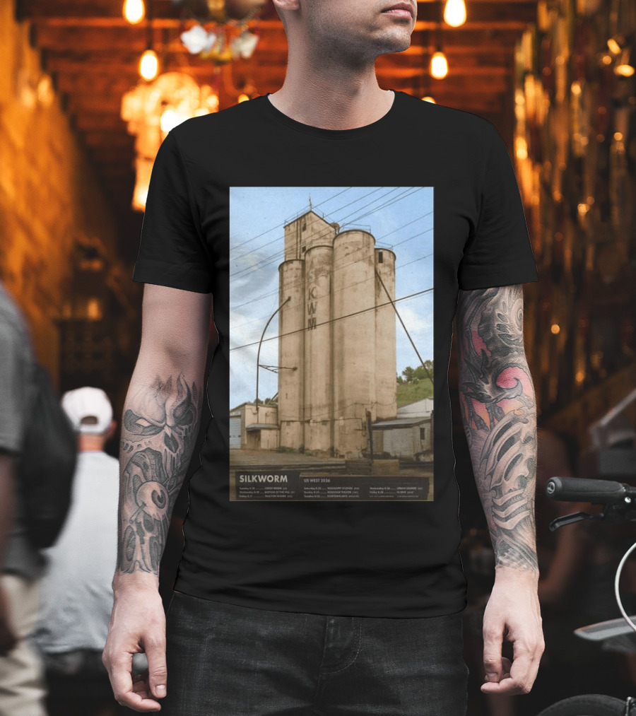 Silkworm Skwm Us West 2026 Tour Shows Venues Dates T-Shirt