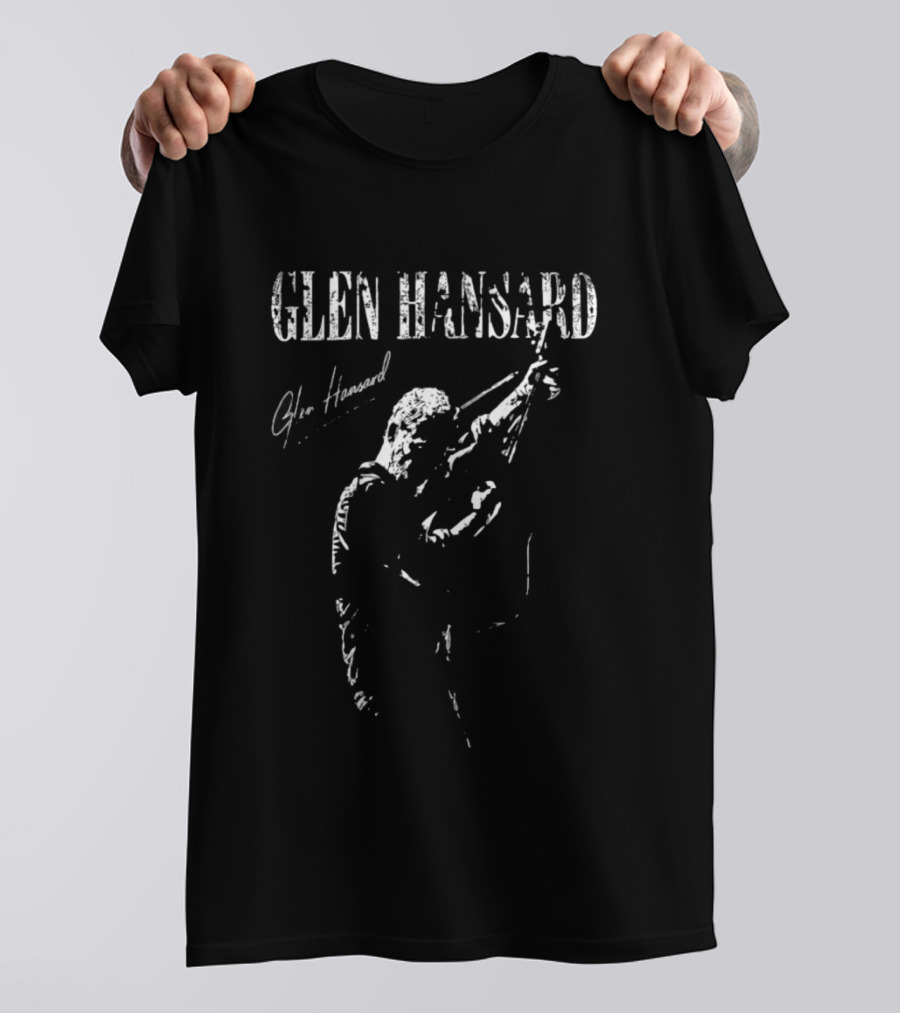 Glen Hansard Folk Rock Singer Songwriter Signature T-Shirt