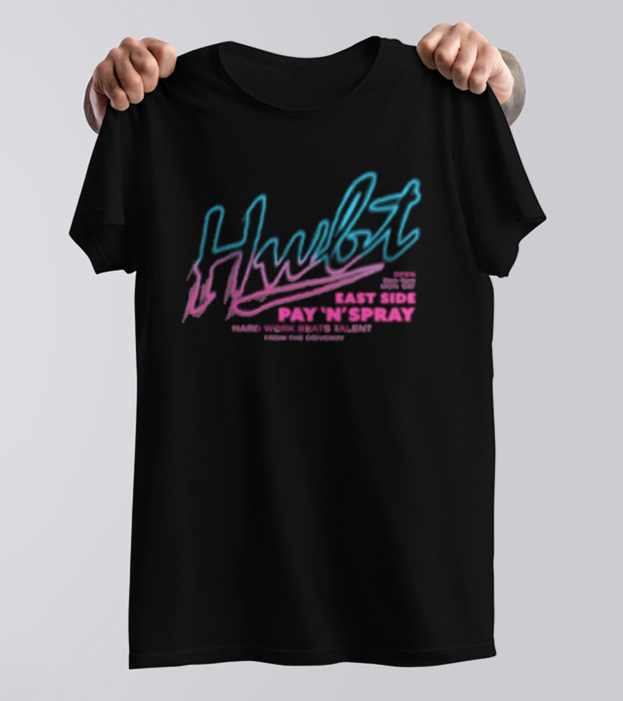Hwbt Store East Side Oversized Lost And Found Hard To Pretend Knowing Me Knowing You T-Shirt