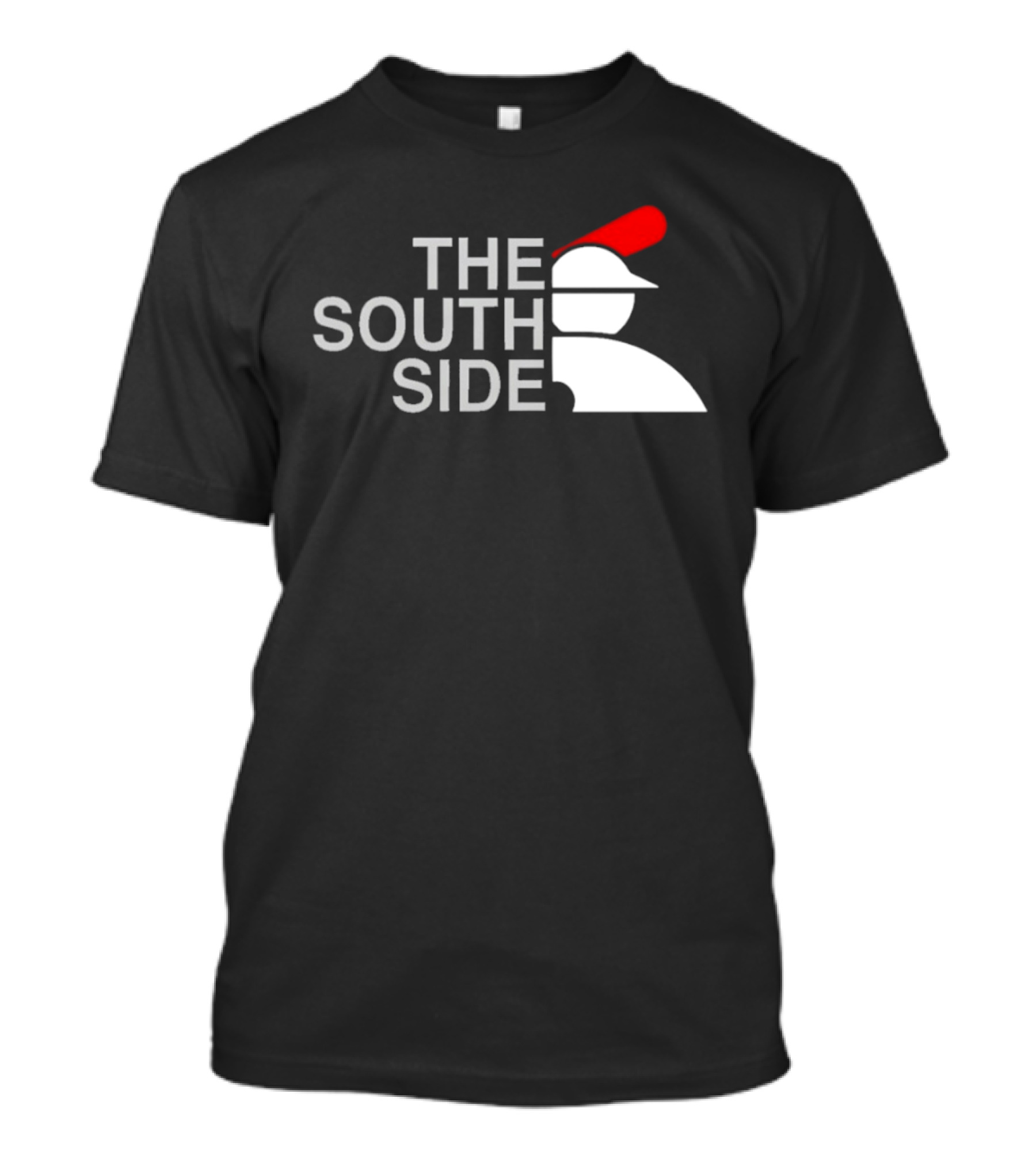 The South Side Baseball Icon With Red Cap T-Shirt