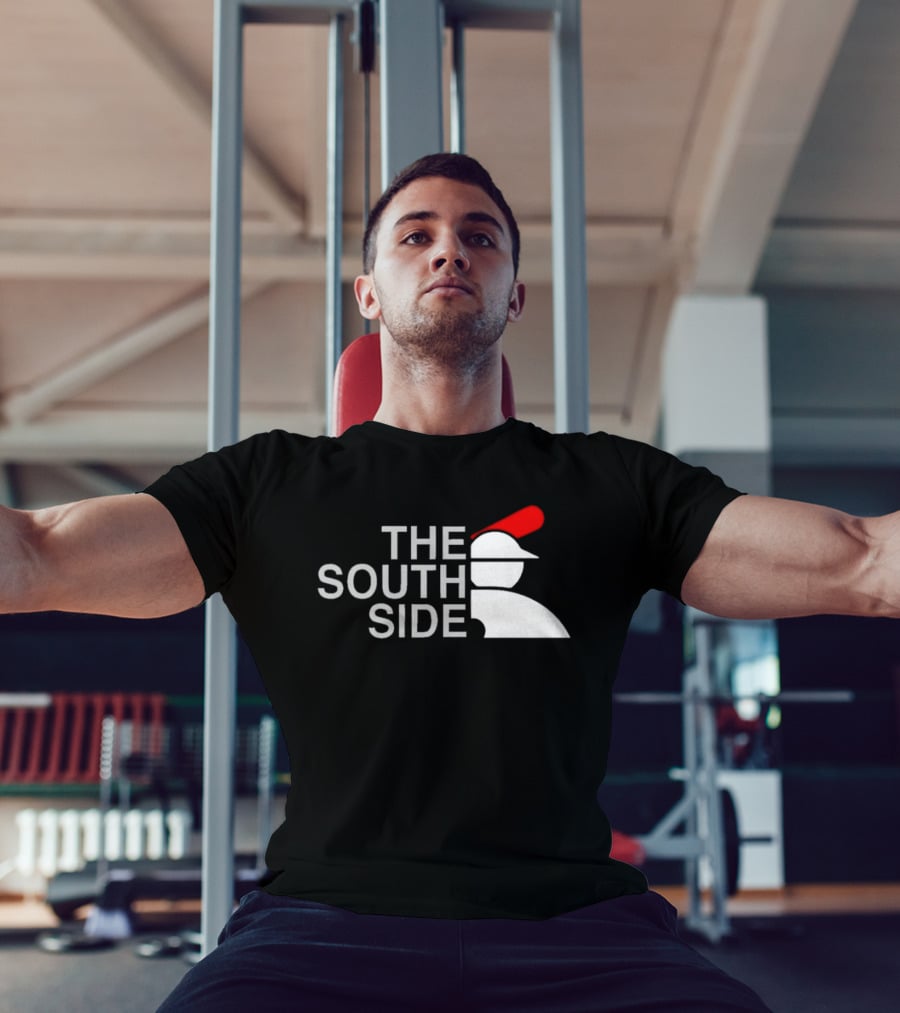 The South Side Baseball Icon With Red Cap T-Shirt