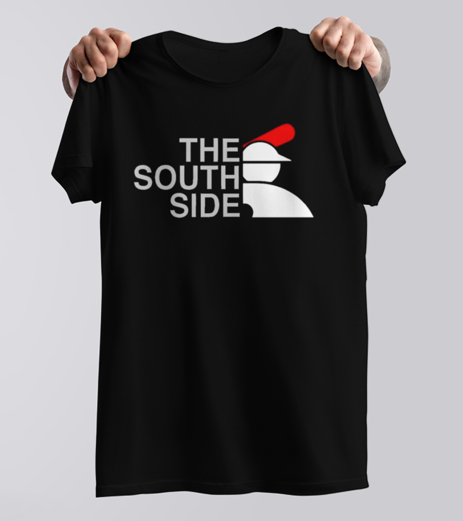 The South Side Baseball Icon With Red Cap T-Shirt
