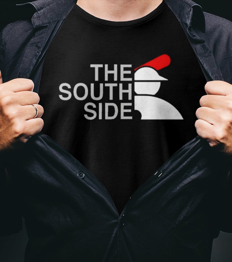 The South Side Baseball Icon With Red Cap T-Shirt
