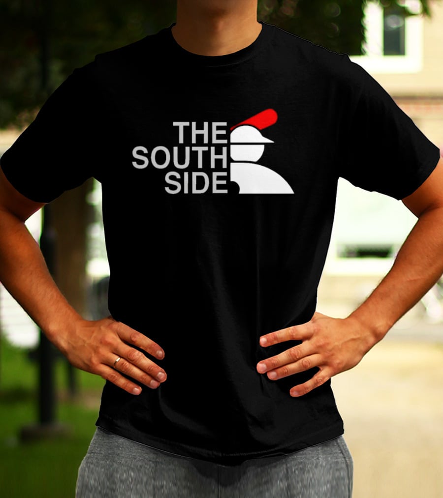 The South Side Baseball Icon With Red Cap T-Shirt