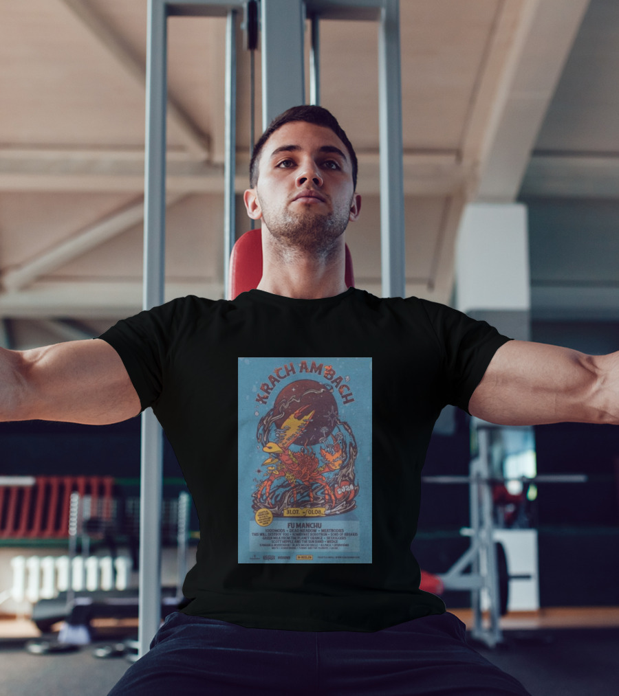 Krachambach Festival 2026 Fu Manchu Lineup And Dates T-Shirt