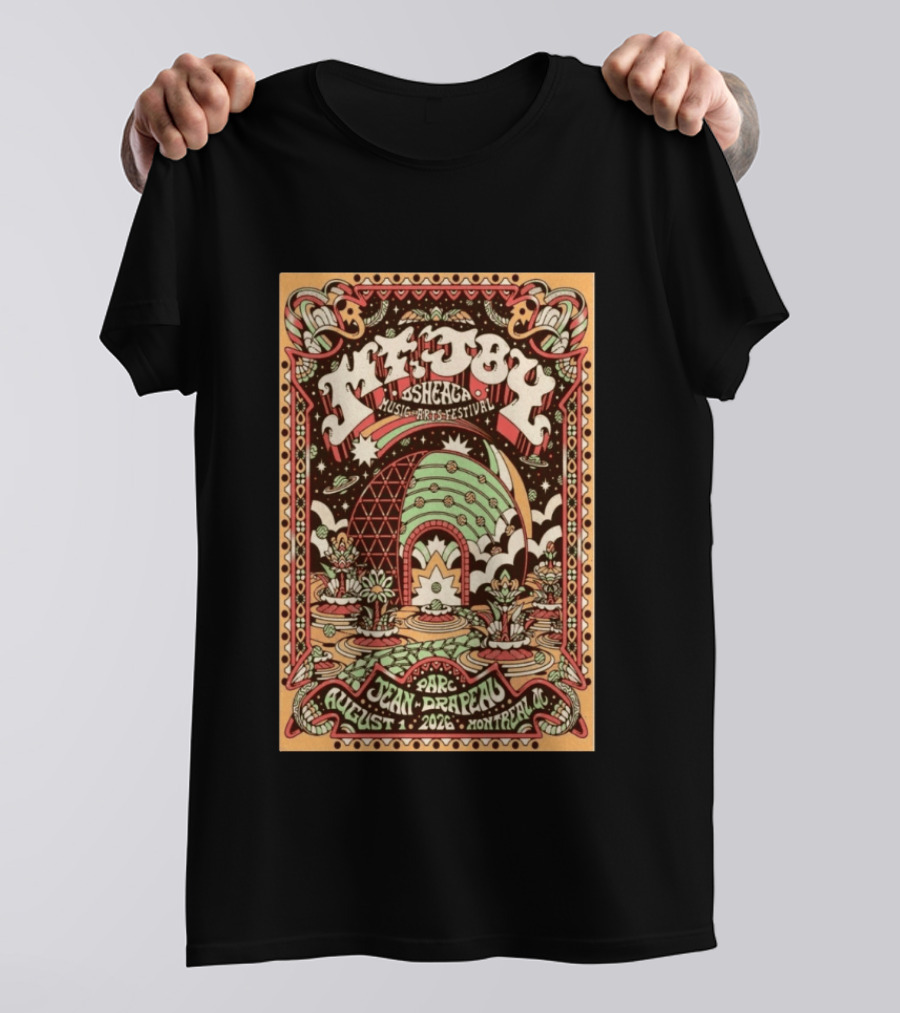 MT. Joy Osheaga Music Arts Festival August 1 2026 Parc Jean Drapeau Montreal T-Shirt
