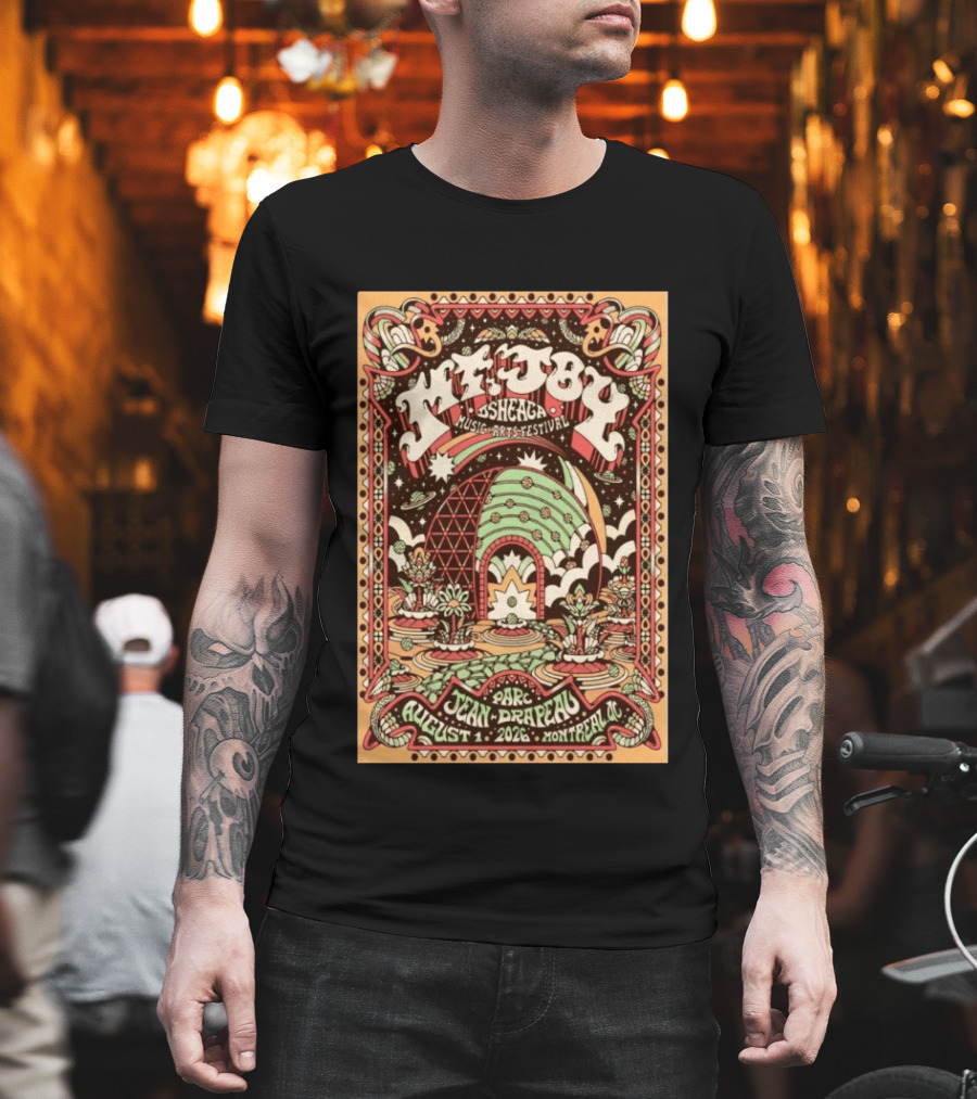 MT. Joy Osheaga Music Arts Festival August 1 2026 Parc Jean Drapeau Montreal T-Shirt