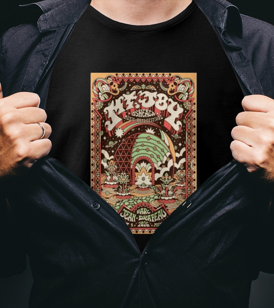 MT. Joy Osheaga Music Arts Festival August 1 2026 Parc Jean Drapeau Montreal T-Shirt
