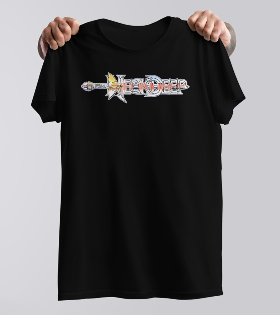 Neck Deep Sword Pop Punk Alternative Rock T-Shirt