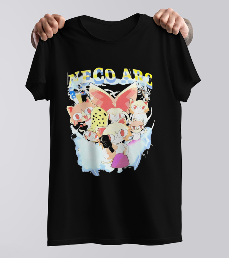 Neco Arc Tsukihime Type Moon Anime Character Collection T-Shirt