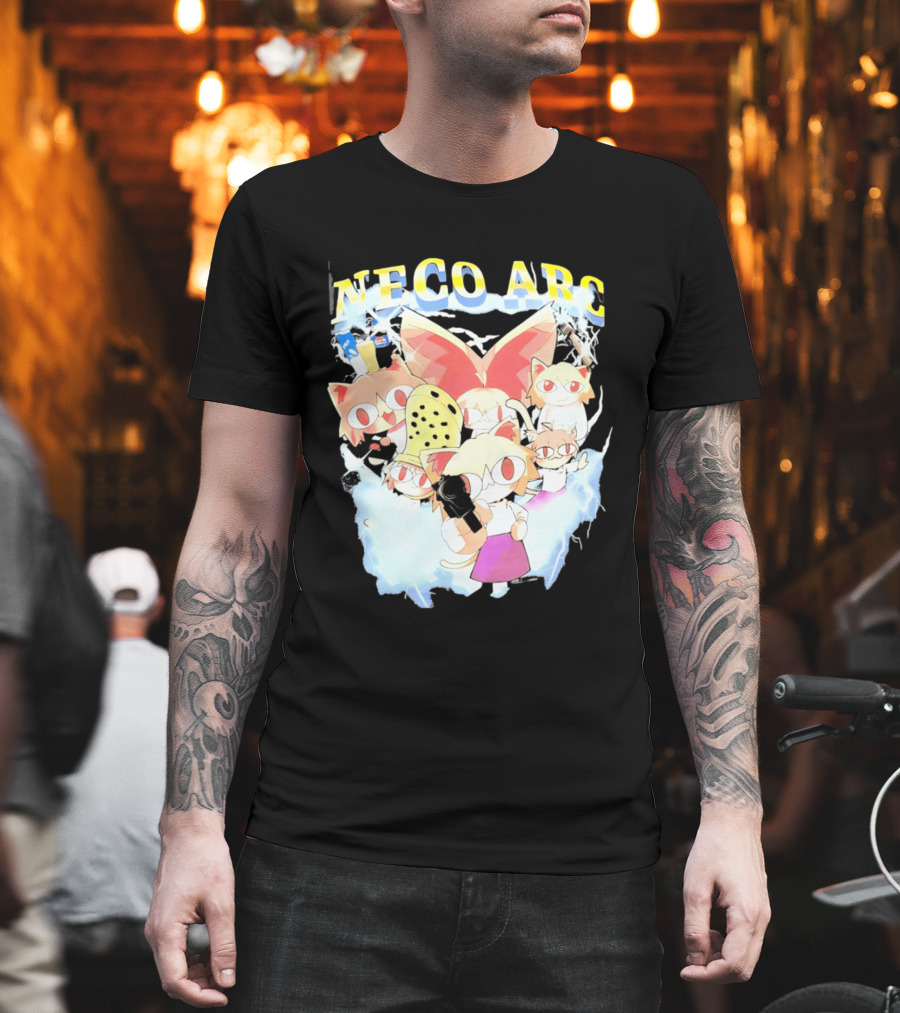 Neco Arc Tsukihime Type Moon Anime Character Collection T-Shirt