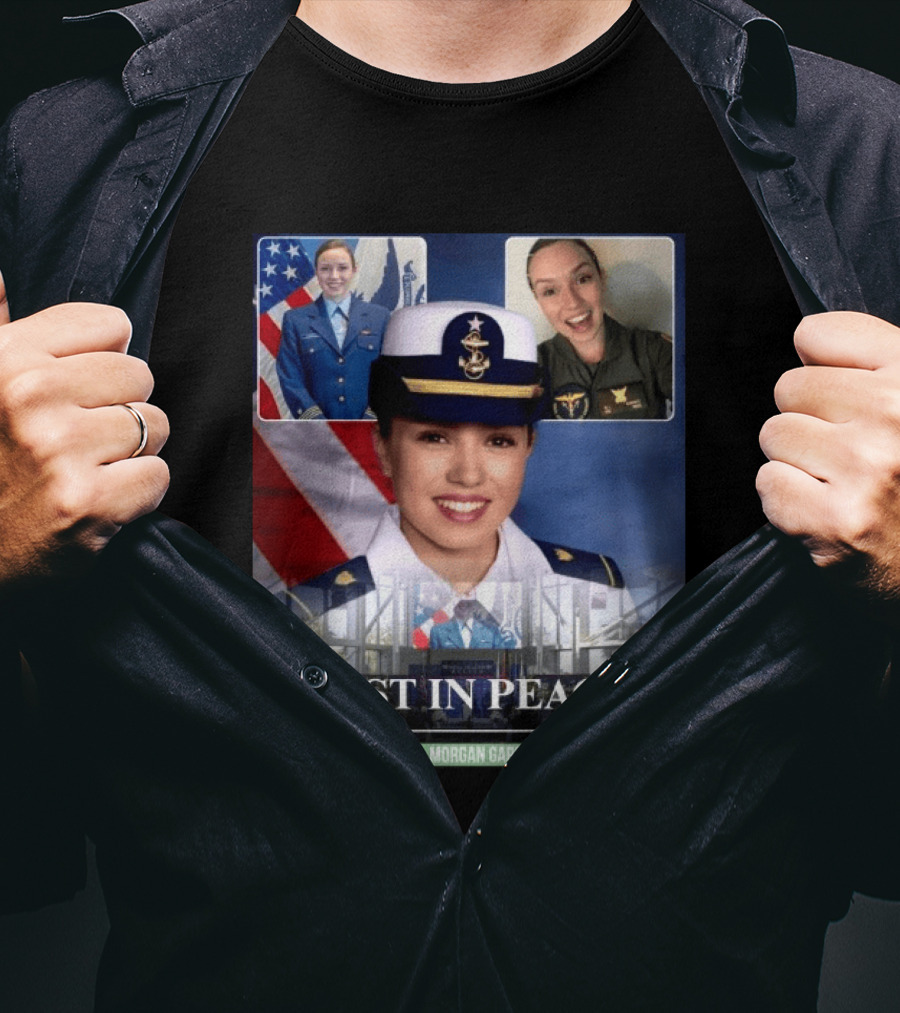 Rest In Peace LT.J.G. Morgan Garrett Memorial Honor T-Shirt