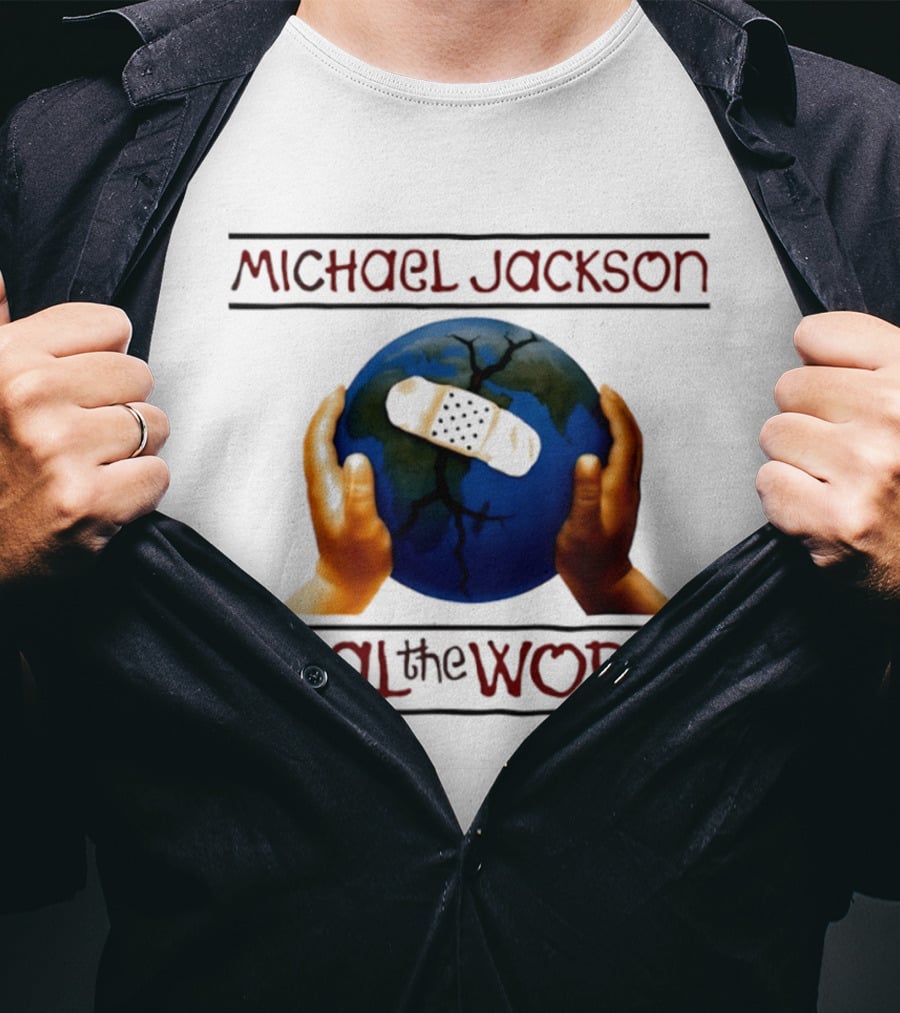 Michael Jackson Heal The World King Of Pop T-Shirt
