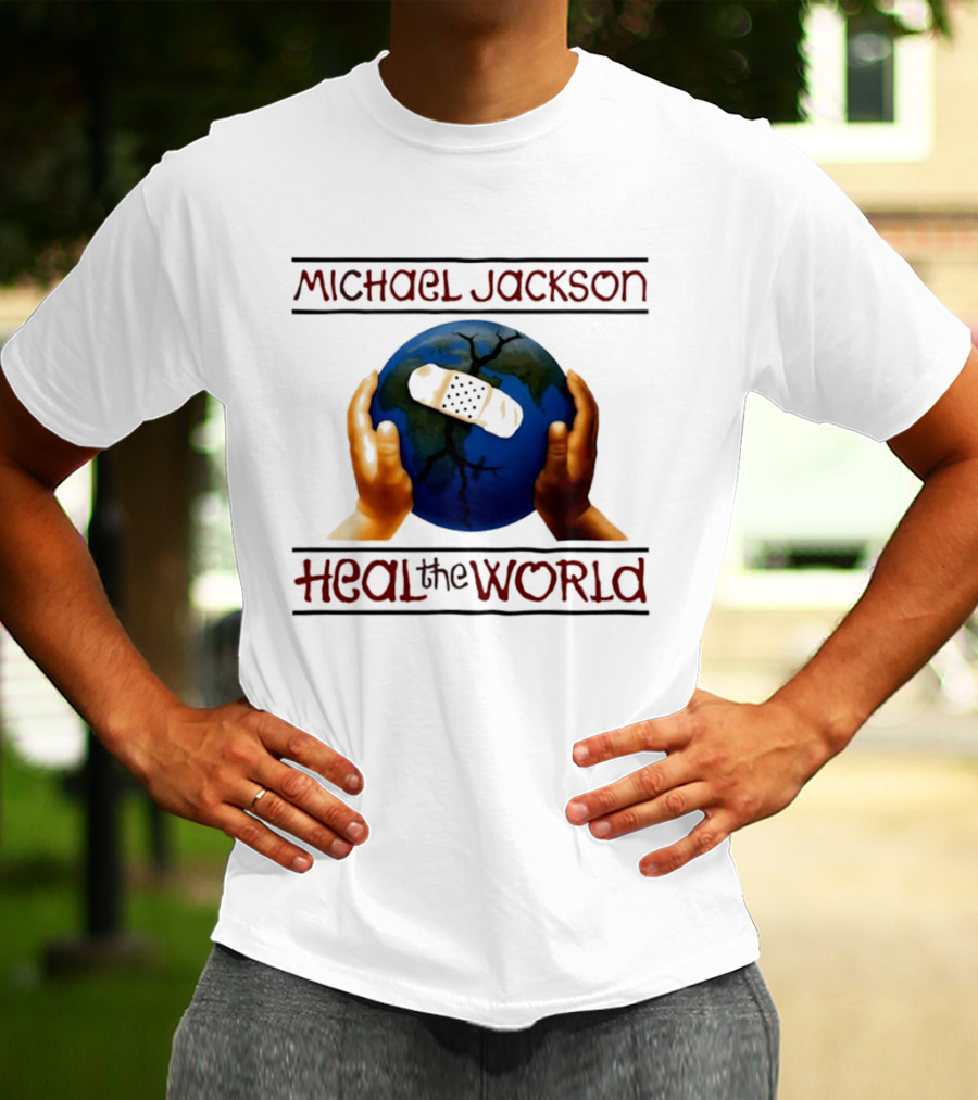 Michael Jackson Heal The World King Of Pop T-Shirt