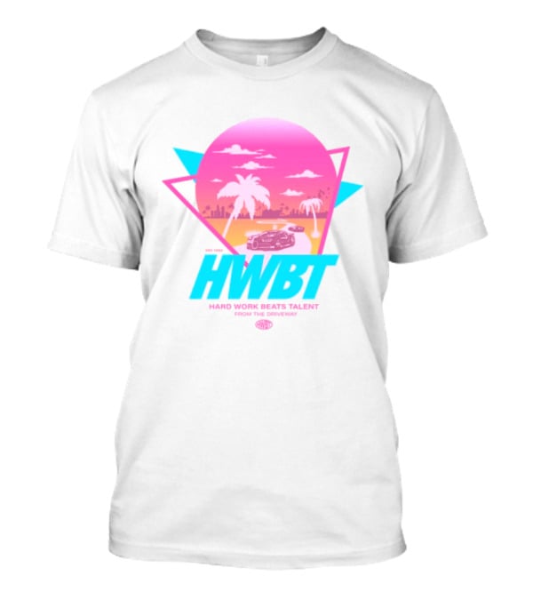 HWBT Miami Dreams Sunset Drive Neon T-Shirt