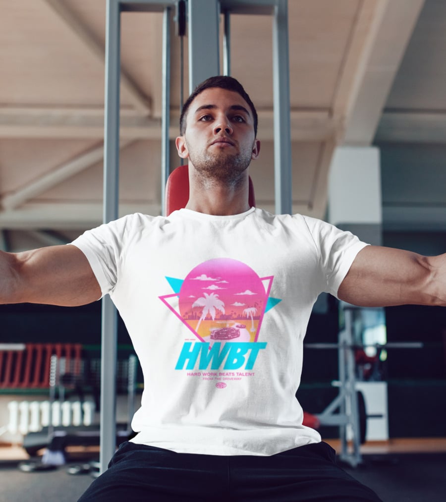 HWBT Miami Dreams Sunset Drive Neon T-Shirt