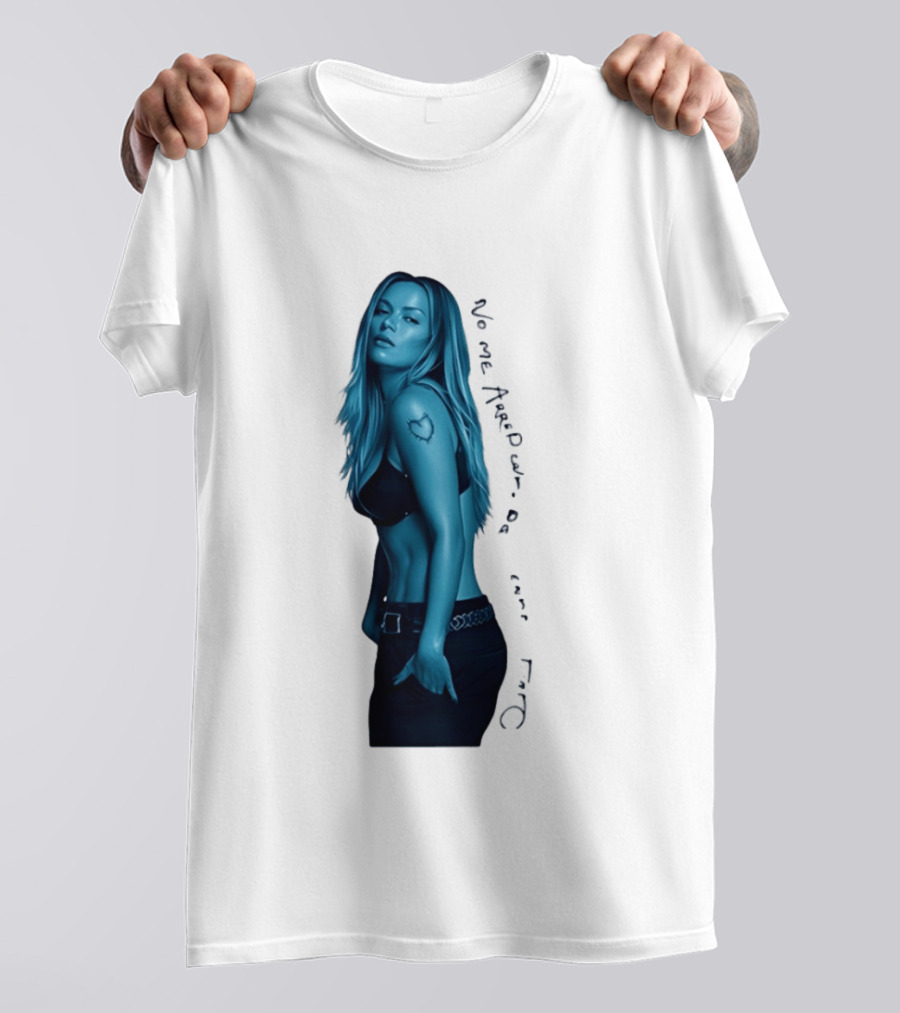 Karol G No Me Arrepiento De Ser De Tanto Blue T-Shirt