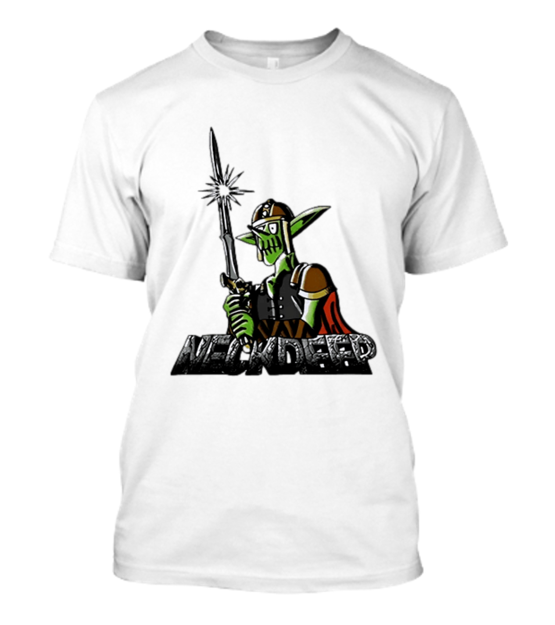 Neck Deep Goblin Warrior Pop Punk Band Fantasy Sword T-Shirt