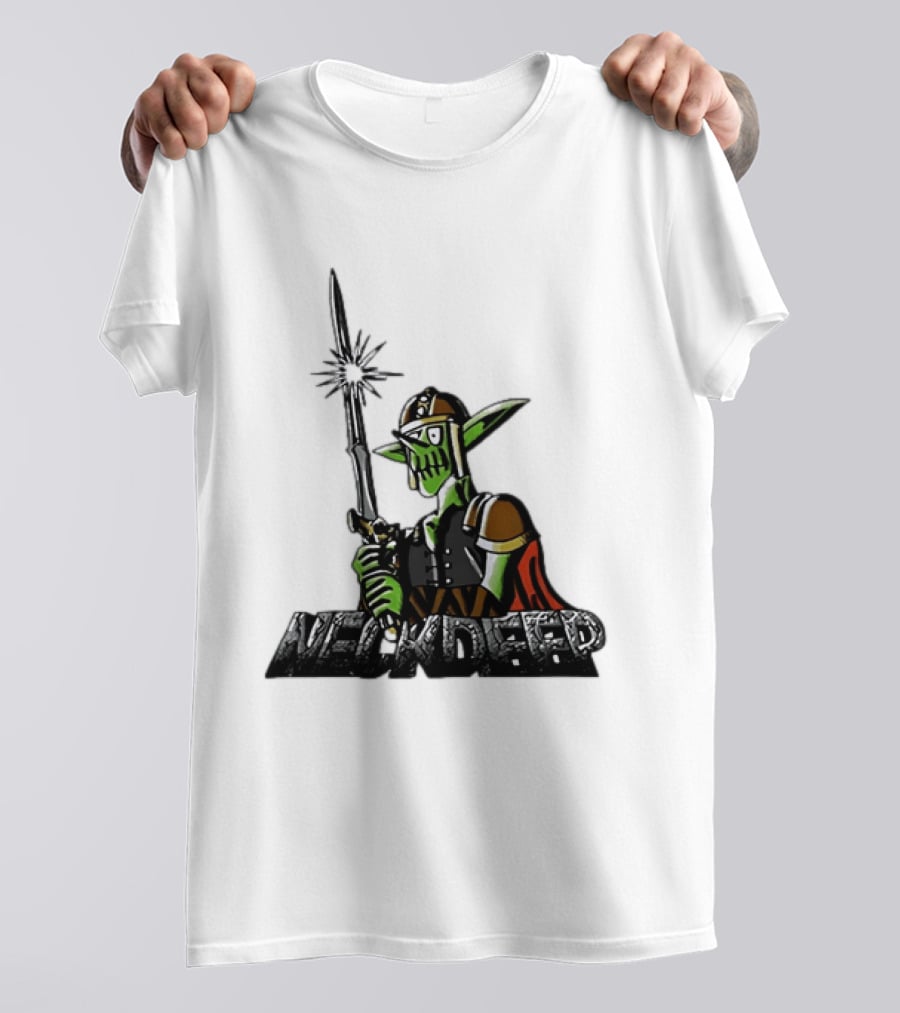 Neck Deep Goblin Warrior Pop Punk Band Fantasy Sword T-Shirt