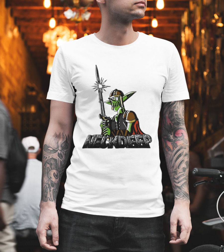 Neck Deep Goblin Warrior Pop Punk Band Fantasy Sword T-Shirt