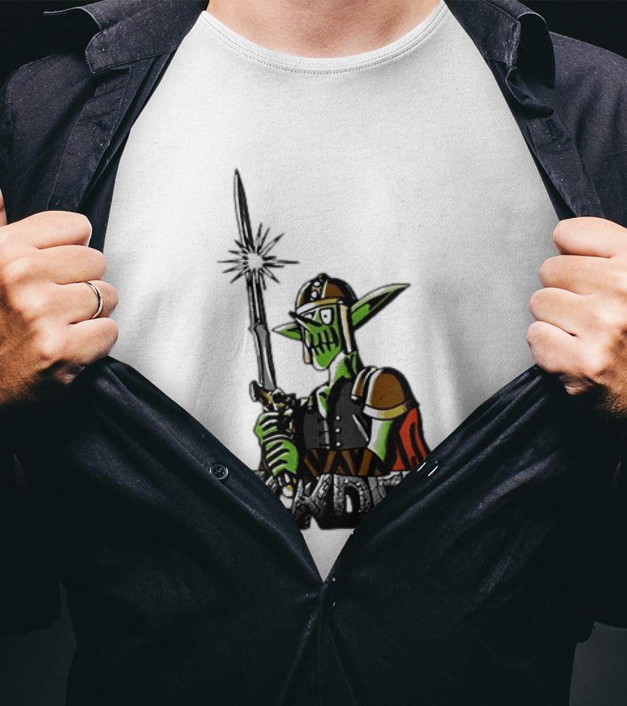 Neck Deep Goblin Warrior Pop Punk Band Fantasy Sword T-Shirt