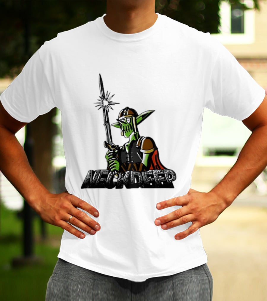 Neck Deep Goblin Warrior Pop Punk Band Fantasy Sword T-Shirt